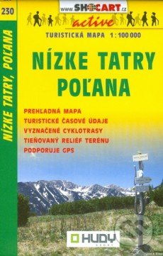 Nízke Tatry, Poľana 1:100 000 (Turistická mapa  230)