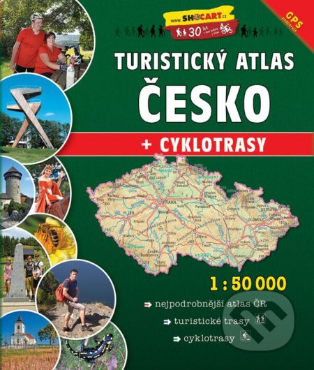 Turistický atlas Česko 1:50 000 (+ cyklotrasy) - kniha z kategorie Mapy a cestování