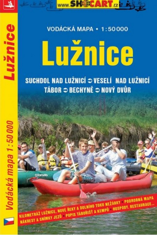 Lužnice/vodácká mapa 1:50T
