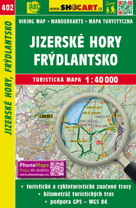 Jizerské hory, Frýdlantsko 1:40 000 (turistická mapa SC 402) - kniha z kategorie Mapy Evropy