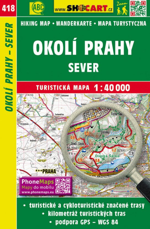 TM 1:40T 418 Okolí Prahy sever