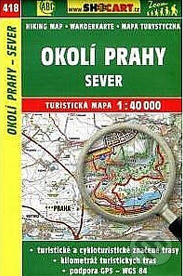 TM 1:40T 418 Okolí Prahy sever