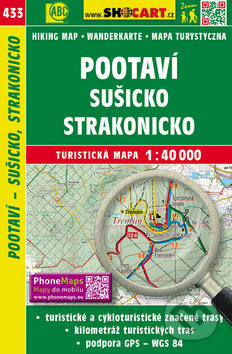 Pootaví, Sušicko, Strakonicko 1:40 000