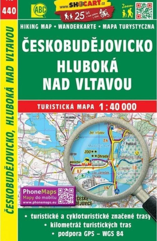 Českobudějovicko, Hluboká nad Vltavou 1:40 000