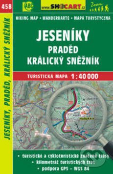 Jeseníky, Praděd, Králický Sněžník 1:40 000 - kniha z kategorie Mapy