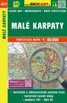 Malé Karpaty 1:40 000 (Turistická mapa  477)