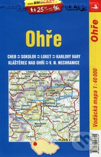 Ohře/vodácká mapa 1:40T