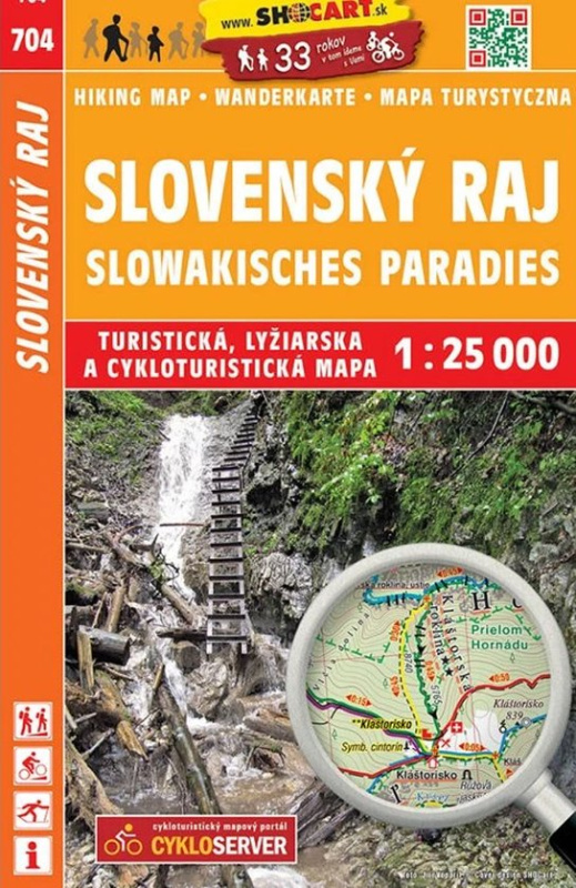 Slovenský raj 1:25 000 (Turistická mapa 704)
