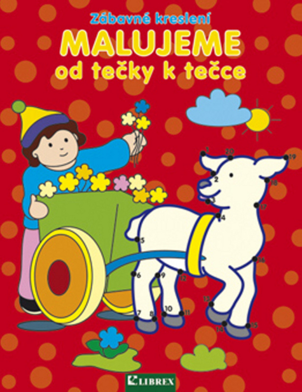 Malujeme od tečky k tečce - kniha z kategorie Omalovánky, vystřihovánky, papír