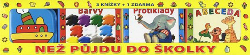 Než půjdu do školky / krabička 3+1 LIBREX Publishing s.r.o.