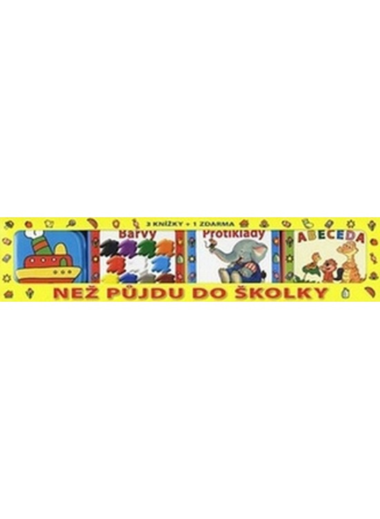 Než půjdu do školky / krabička 3+1 LIBREX Publishing s.r.o.