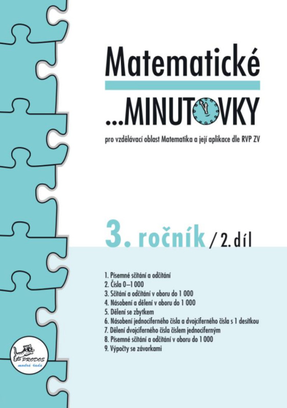 Matematické …minutovky 3/2 PRODOS spol. s r. o