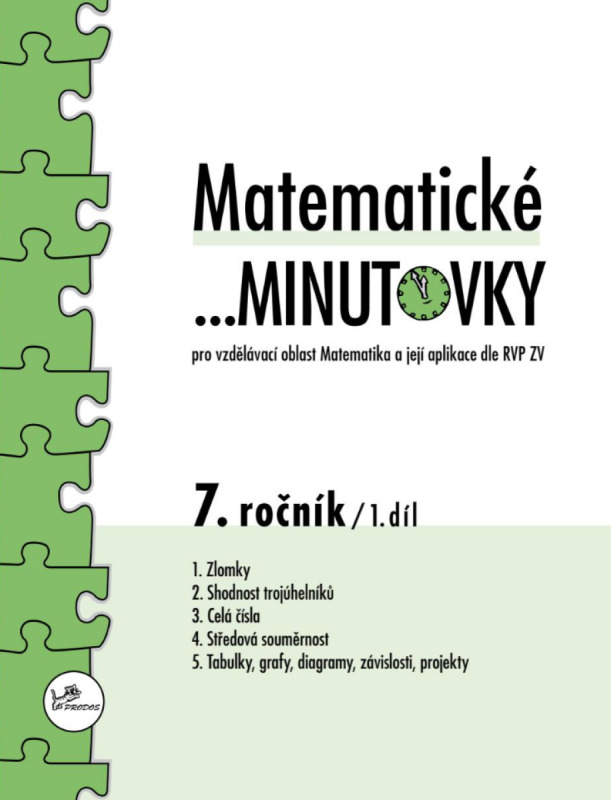 Matematické …minutovky 7/1 PRODOS spol. s r. o