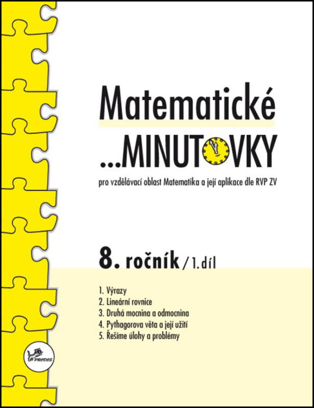 Matematické …minutovky 8/1 PRODOS spol. s r. o