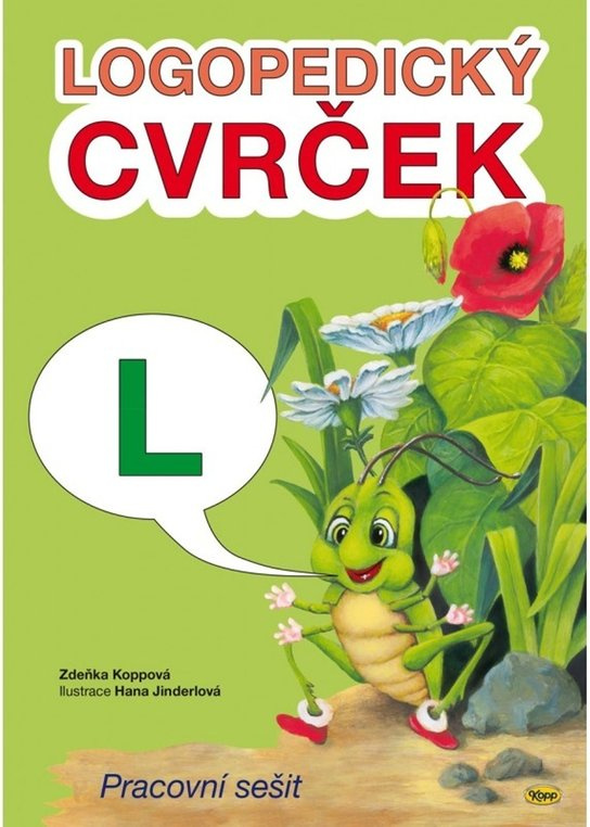 Logopedický cvrček L (Pracovní sešit) - Zdeňka Koppová