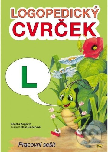 Logopedický cvrček L (Pracovní sešit) - Zdeňka Koppová