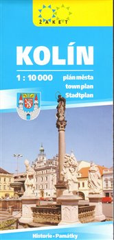 Kolín - plán města 1:10 000