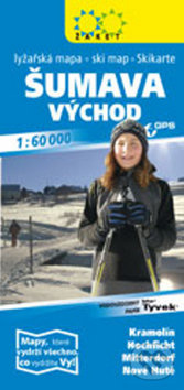 Šumava východ - lyžařská 1 : 60 000