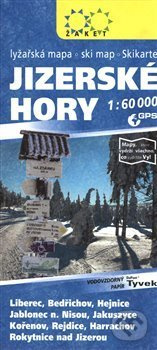 Jizerské hory - lyžařská mapa 1:60 000
