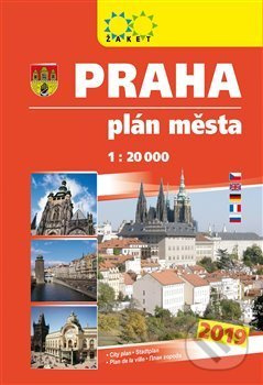 Praha - plán města 2019 (1:20 000) - kniha z kategorie Mapy Evropy