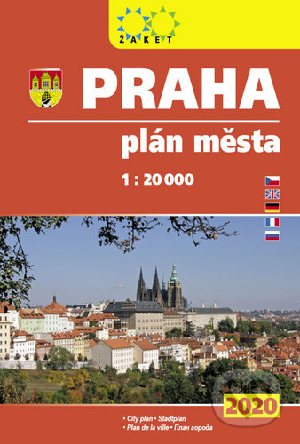 Praha - knižní plán města 2020