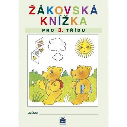 Žákovská knížka pro 3. třídu SPN - pedagog. nakladatelství