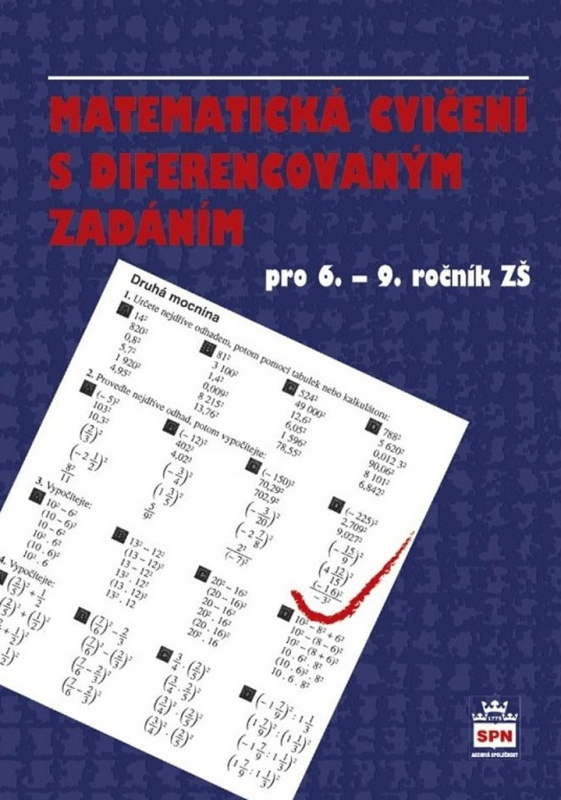 Matematická cvičení s diferencovaným zadáním pro 6. - 9. ročník ZŠ SPN - pedagog. nakladatelství