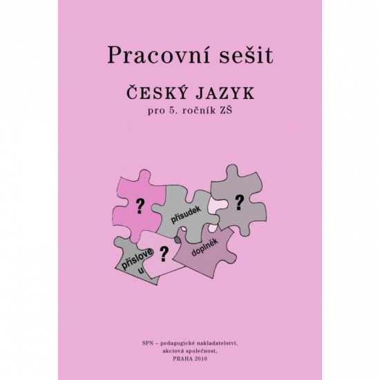 Český jazyk 5 pro základní školy - Pracovní sešit - Eva Hošnová