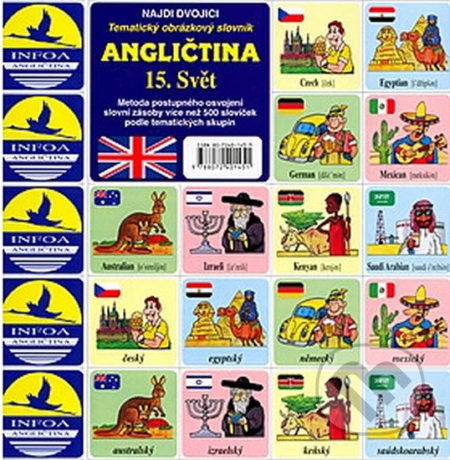 Najdi dvojici - Angličtina - 15. Svět - Antonín Šplíchal - kniha z kategorie Naučné knihy
