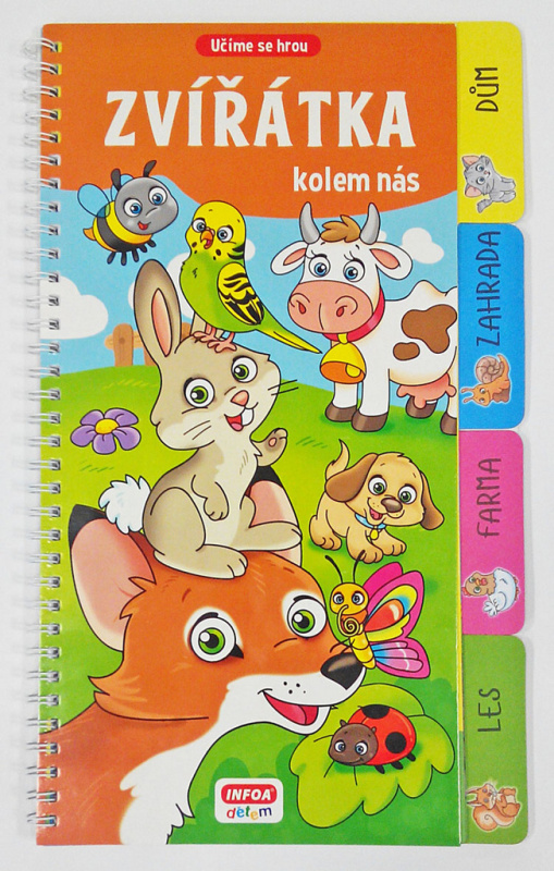 Zvířátka kolem nás - kniha z kategorie Pro děti