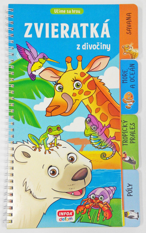 Zvieratká z divočiny - kniha z kategorie Pro děti