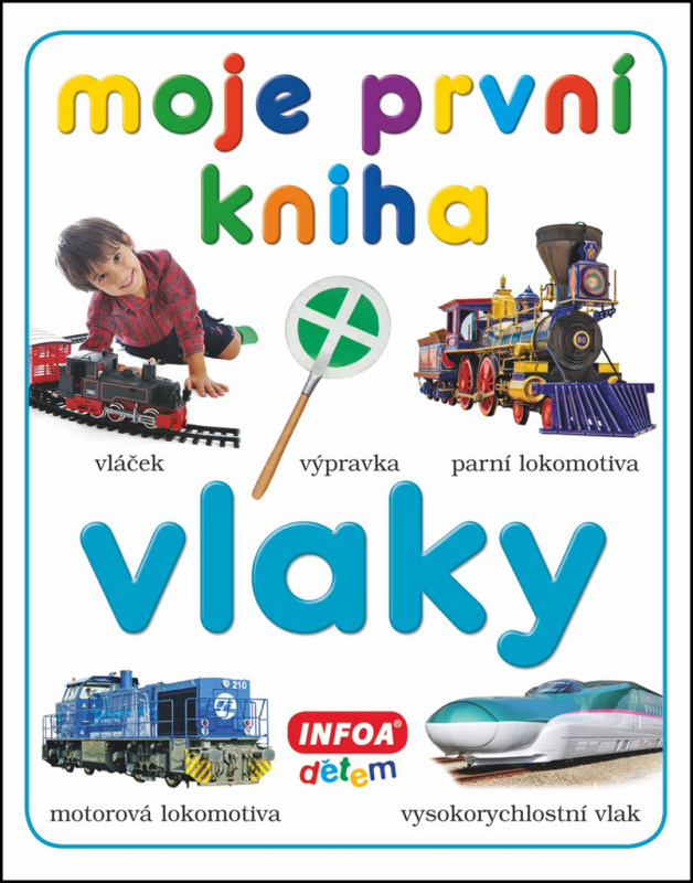 Moje první kniha - vlaky