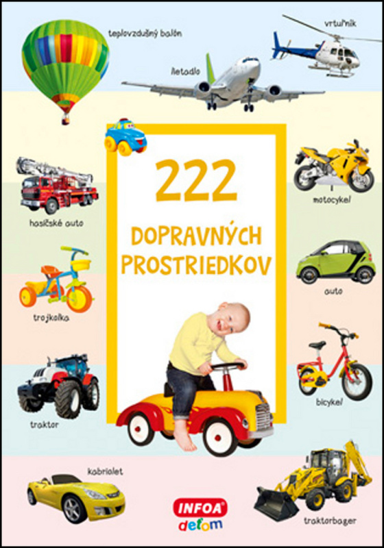 222 dopravných prostriedkov - kniha z kategorie Pro děti