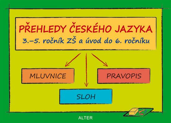 PŘEHLEDY ČESKÉHO JAZYKA 3.-5.r. ZŠ a úvod do 6.r. (092786) Alter