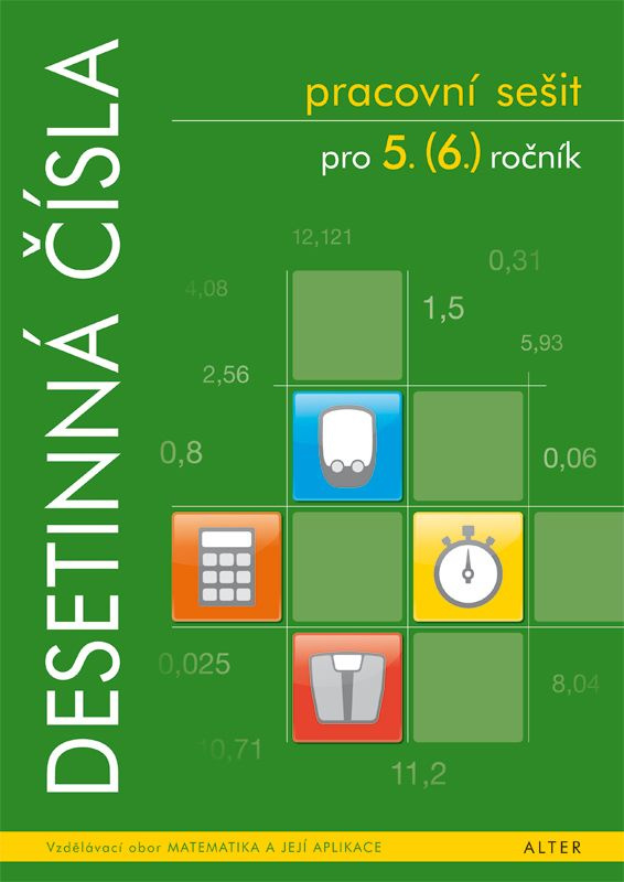 PRACOVNÍ SEŠIT - Desetinná čísla pro 5. ročník (092128) Alter
