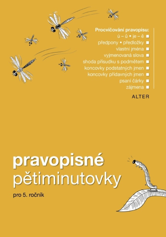 Pravopisné pětiminutovky 5 - kniha z kategorie 2. stupeň