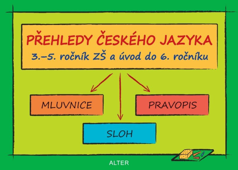Přehledy českého jazyka 3.-5. ročník ZŠ a úvod do 6. ročníku