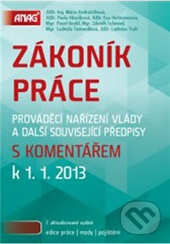 Zákoník práce s komentářem k 1. 1. 2013