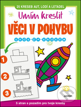 Umím kreslit věci v pohybu - krok za krokem