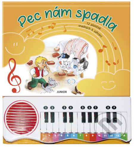 Pec nám spadla - 12 písniček snadných k zahrání