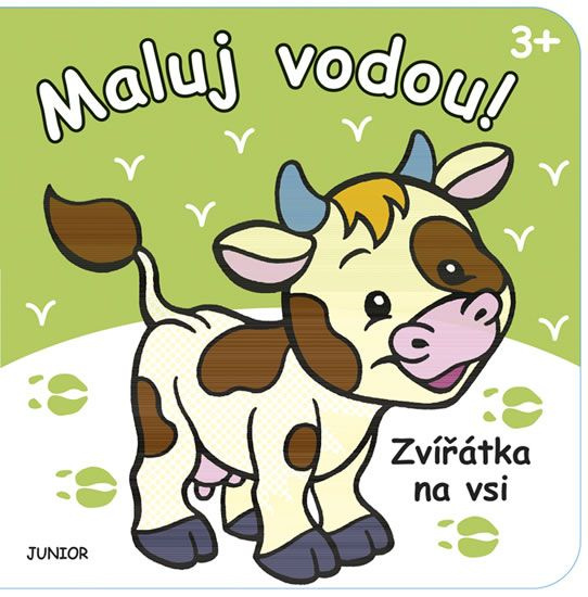 Zvířátka na vsi - Maluj vodou! - Mariola Budek (ilustrácie) - kniha z kategorie Omalovánky