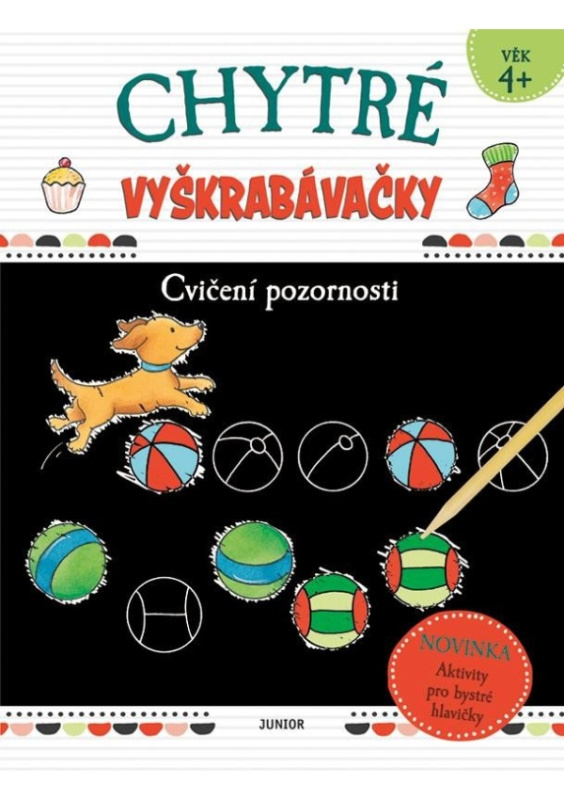 Chytré vyškrabávačky - Cvičení pozornosti - kolektiv autorů