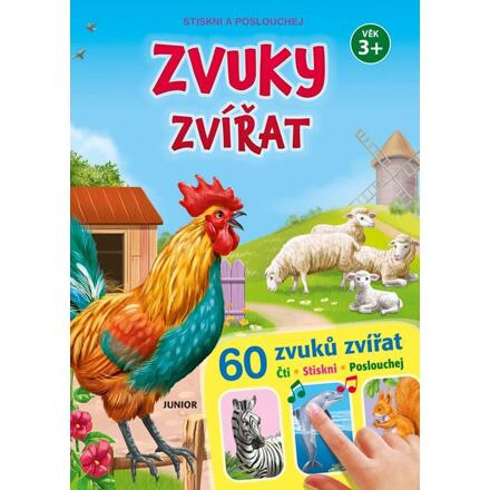 Zvuky zvířat + 60 zvuků zvířat - Stiskni a poslouchej