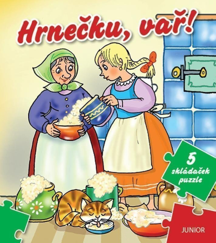 Hrnečku, vař! - 5 skládaček puzzle - Miroslava Lánská