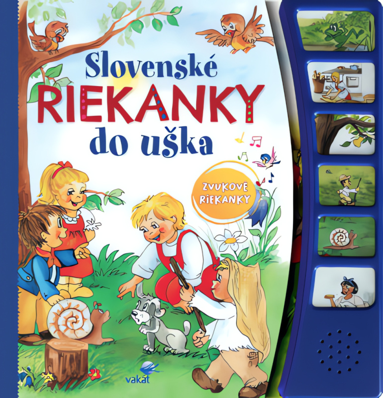 Slovenské riekanky do uška (Zvuková kniha) - kniha z kategorie Básničky