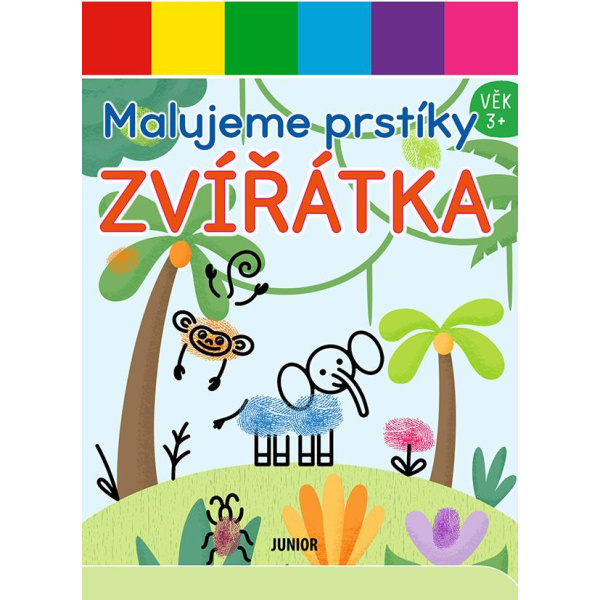 Malujeme prstíky - Zvířátka