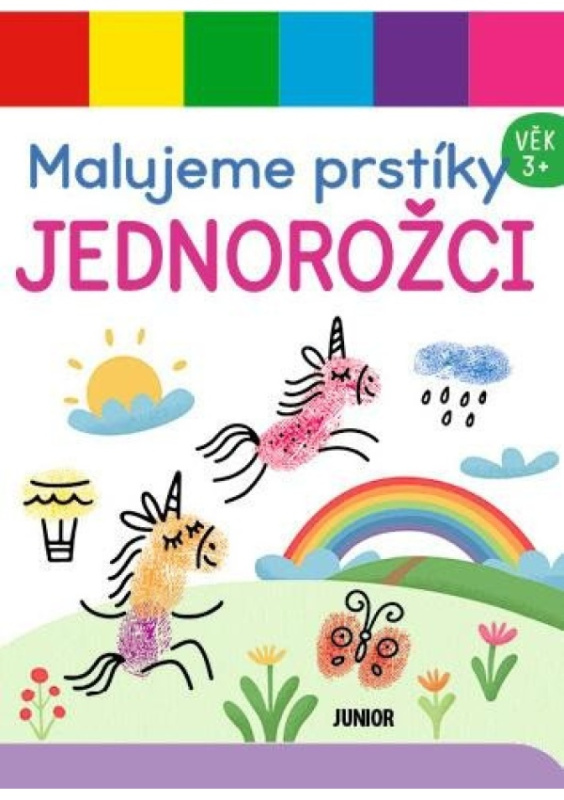 Malujeme prstíky - Jednorožci