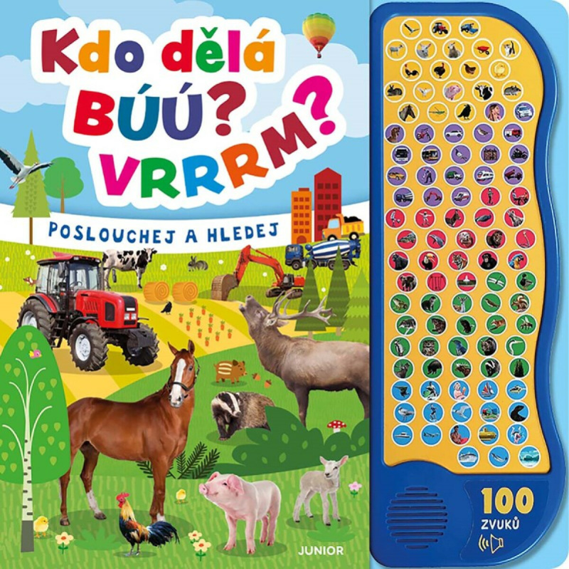 Kdo dělá búú? Vrrrm? - Poslouchej a hledej