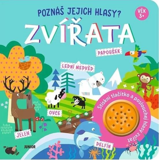 Poznáš jejich hlasy? Zvířata,Poznáš jejich hlasy? Zvířata - kniha z kategorie Naučné knihy