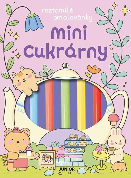 Roztomilé omalovánky Mini cukrárny -  Angelina De Sol